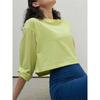 American Sexy Women's Overall Sexy Waist Hollow-out Short Sleeve T-shirt