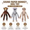 Long Limbs Interactive Dog Toy Crinkle Paper Animal Dog Toy Cute Plush Dog Toy  Interactive Play