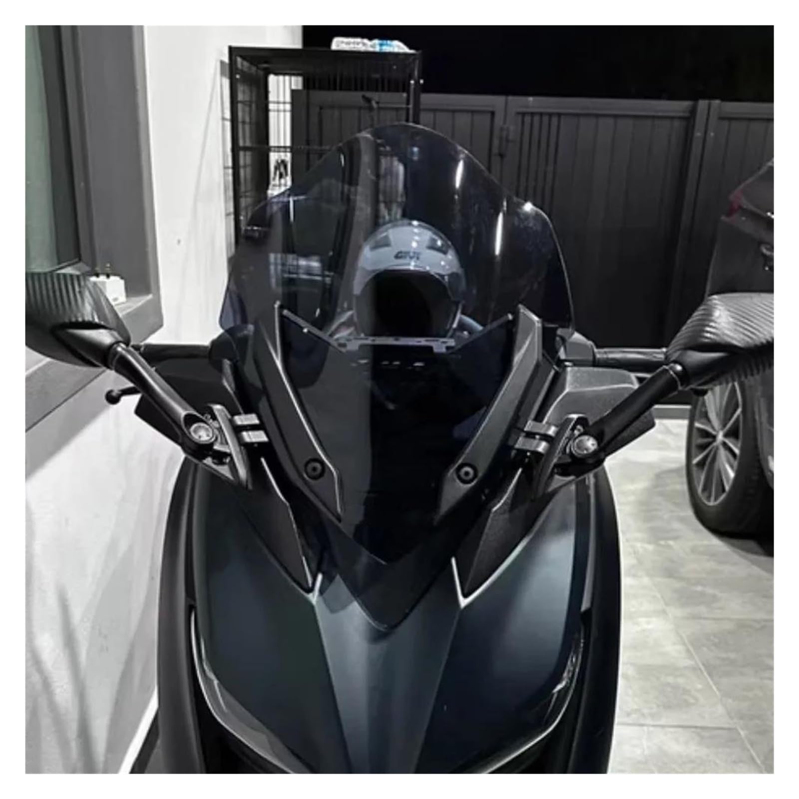 

Мотоциклетное ветровое стекло XMAX 300 для XMAX300 для XMAX300 для XMAX250 для X-MAX 300 2017 One size чёрный