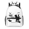 Funny T-Rex Dinosaur Print Student Backpack School Bag Hiking Travel Daypack for Boys Girls Fashion Bookbag Shoulder Bags