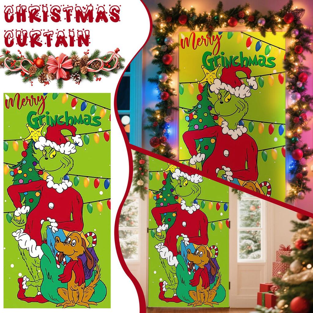 Welcome To Huhu Town. Door Frames, Door Curtains, Flags, Christmas Decorations, Doors And Banners