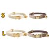Metal Buckle Cat Necklace Adjustable Pet Dog Collar Practical Pet ID Name Tag  Pet Show