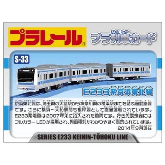 Plarail S-33 E233 Series Keihin Tohoku Line