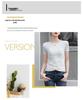 2026 Spring/Summer Women's Round Neck Short Sleeve Slimming Breathable T-shirt