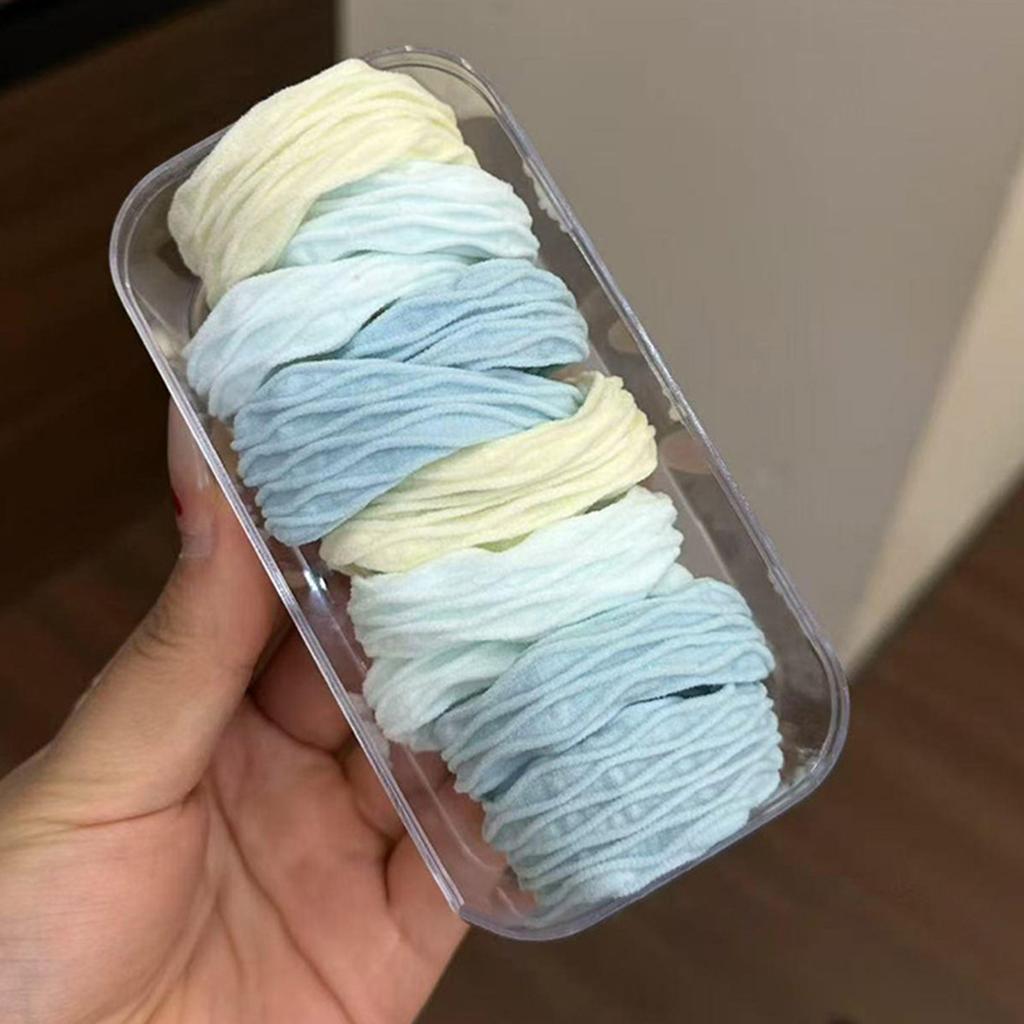 High Elasticity Hair Scrunchies For Women And Kids Soft Anti-Slip Hair Ties For Ponytails Buns Multiple Colors1/2/3 boxes
