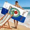 Name Custom Blackburn Rovers Print Beach Towel, Large Soft Quick Dry Towel for Beach Camping Swimming