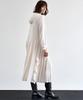 Mite Hood Pleats Dress_Cm