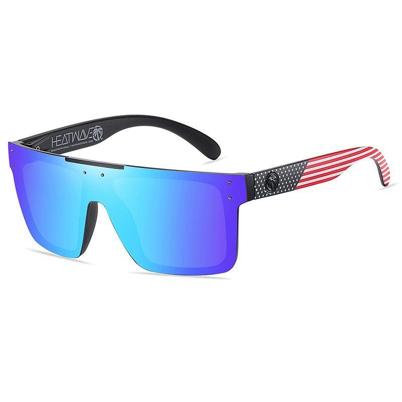 Colorful Polarized Unisex Cycling & Skiing Sunglasses - Large Frame