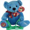 Colorful Bear Medium Blue