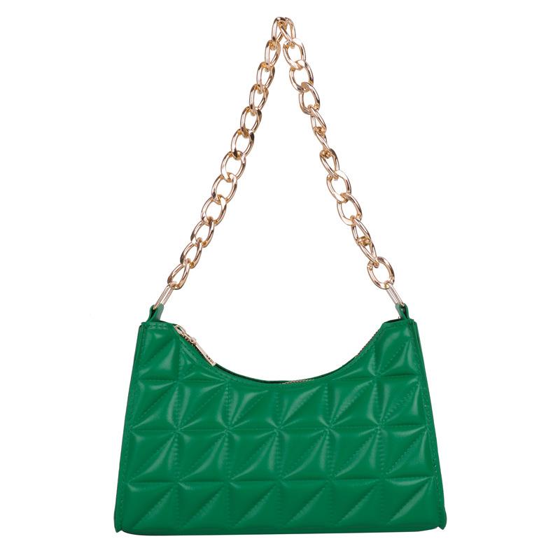Women's Advanced Diamond Bag  New Trend All-match Shoulder Bag Niche Chain Handbag Female Fashion Texture Shopping Bag