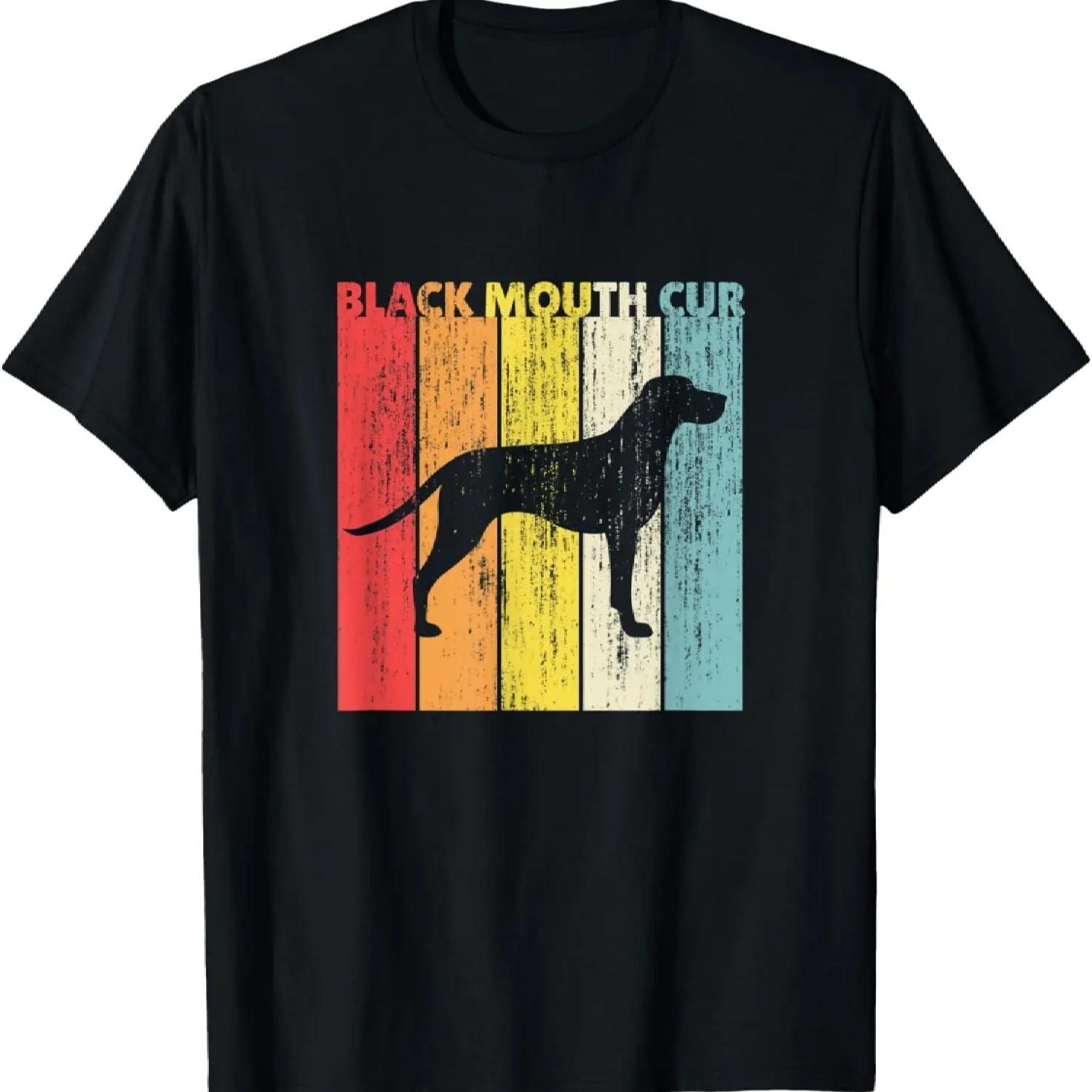 

Black Mouth Cur T-Shirt (2) XXXXXL чорний