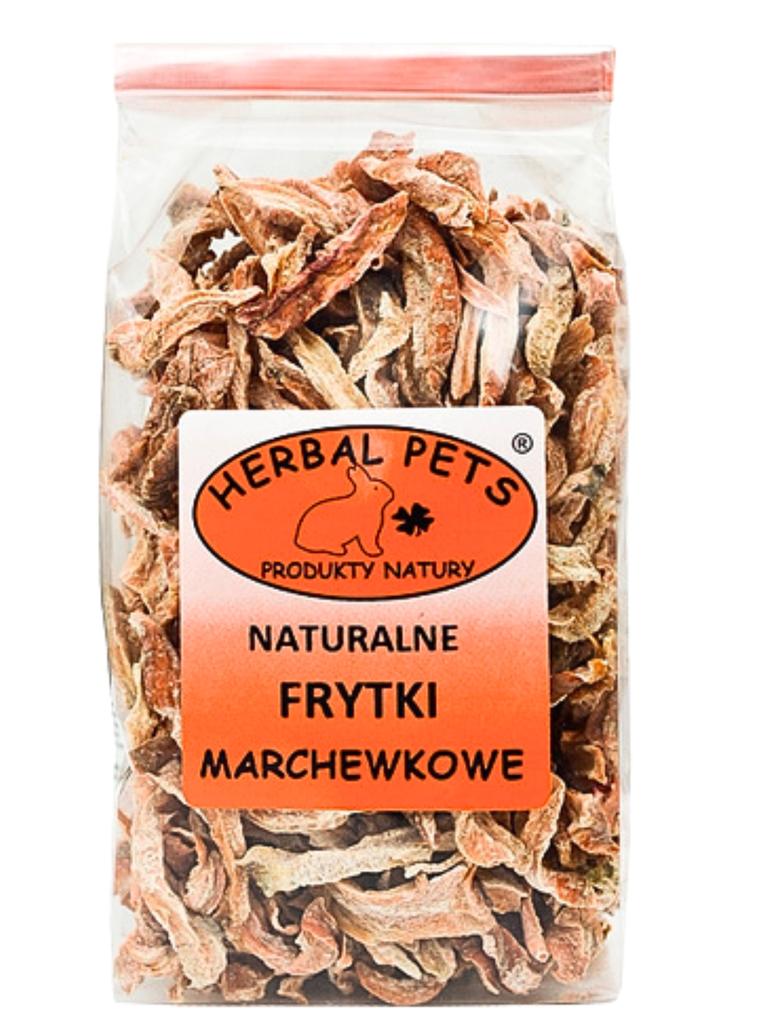 Frytki Marchewkowe - Naturalny Przysmak Dla Królików I Gryzoni 100G