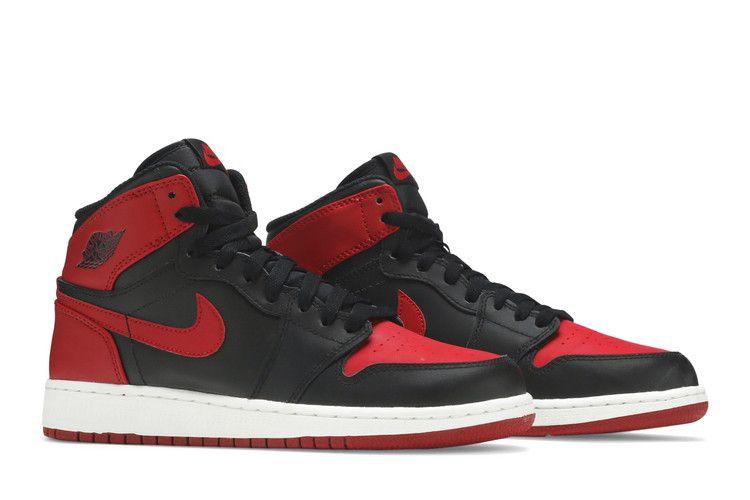 Kids' Sneakers Jordan 1 Retro Bred (2013) (GS) Black/Varsity Red-White