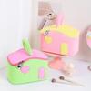 Korean Style Cartoon Makeup Bags House Shape Toiletries Storage Pouch Travel Wash Handbag  Outdoor