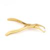 Golden 1 Piece Stainless Steel Hair Extensions Pliers for Removal Micro Link Pliers Link Ring Beads Opener Hair Extensions Tool