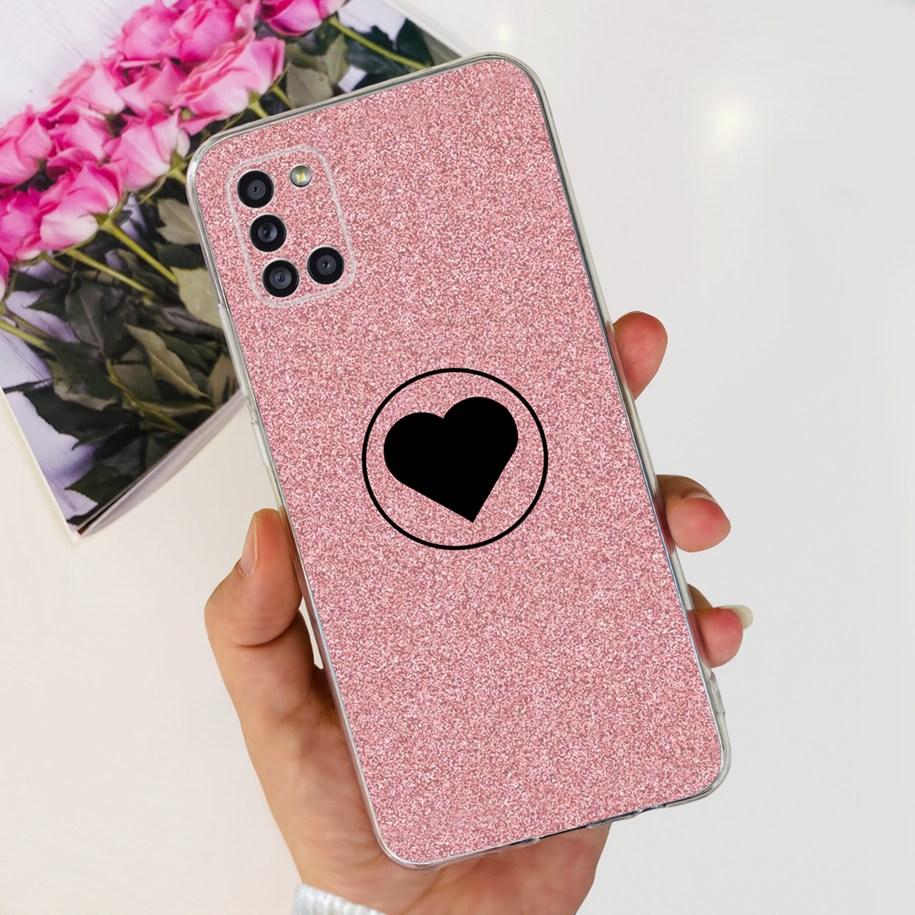For Samsung A51 Case SM-A515F Flower Cover Fashion Silicone Soft Bumper Clear Funda For Samsung A31 A71 SM-A315F A 51 Phone Case