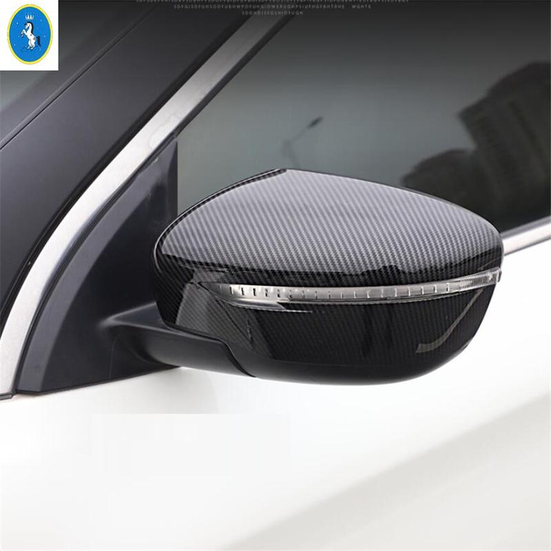 Rearview Mirror Decoration Shell Cover Trim Fit For Nissan Serena 2016 -  Car Shiny / Carbon Fiber Look Exterior Accessories