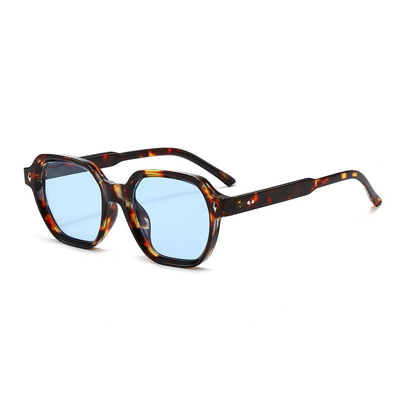 Retro Rice Nail Sunglasses: Stylish Square Shades for Men & Women - High-End European & American Street Style