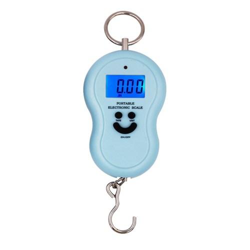 New Arrival Smile Face Hanging Fishing Scale Models 50Kg *10g Electronic BackLight Luggage Pocket Weight Kg Lb OZ