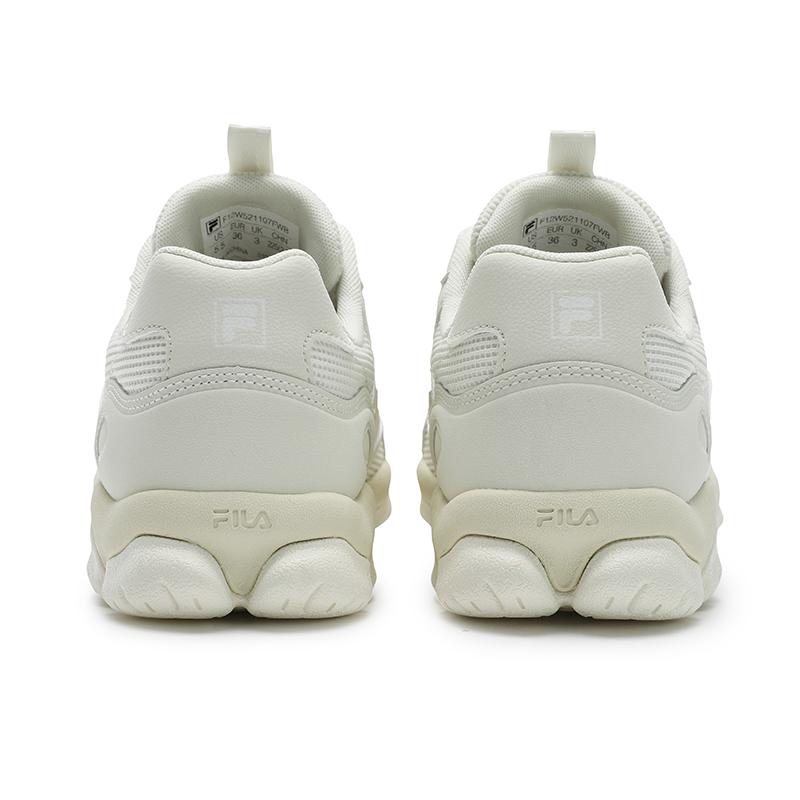 FILA Fluid 6 Cat Paw Shoes Modern Fashion Trendy Comfortable Casual Low Top Running Shoes Women sneaker White Yellow F12W521107FWB