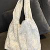 Floral Print Bag A Niche Design for Office Workers Fashionable and Stylish Large-capacity Single-shoulder Bag for Teenage Girls