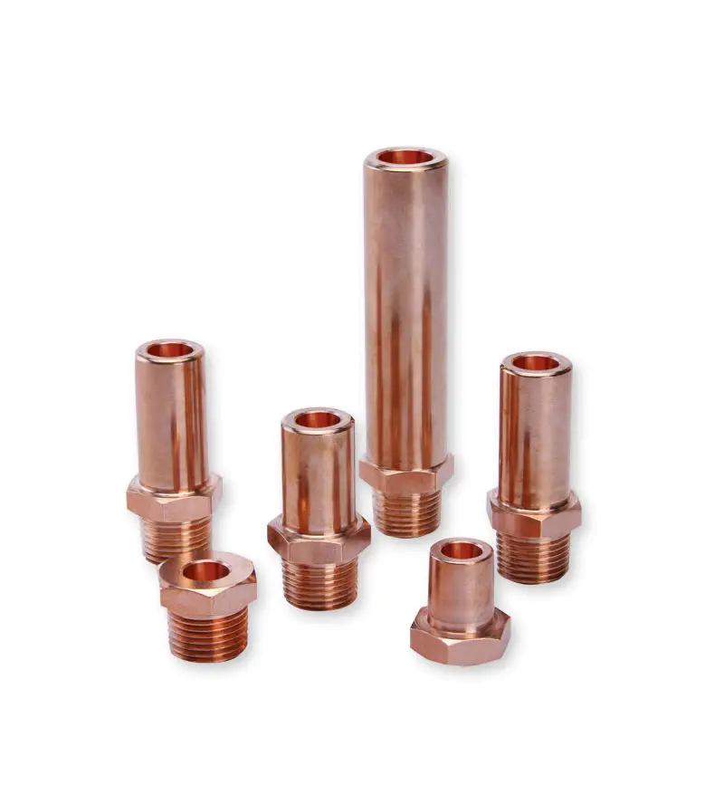 Five-Axis CNC Machined Aluminum & Copper Parts Prototyping