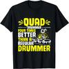 Funny Drummer Gift Did You Touch My Drum Set Drums T-Shirt