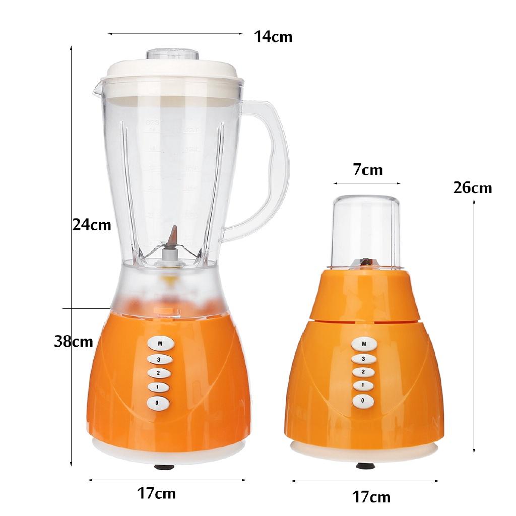 350W 6 Cups Nutrition Fruit Juicer-Blender Mixer Grinder Bottle Shaker DIY Juicing Machine 1.5L