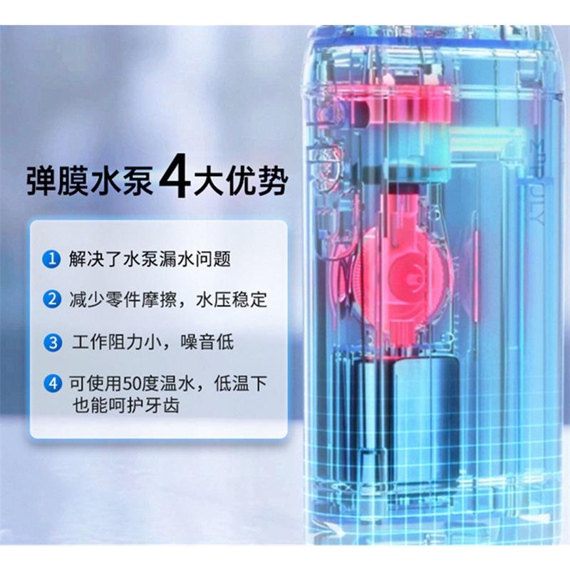 Electric dental rinse portable dental flosser water flosser