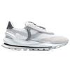 Li Ning Slip Resistant Abrasion Resistant Low Top Running Shoes Men's White Sand Gray AGCR047-1