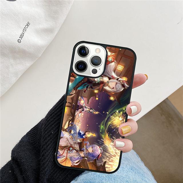 Genshin Impact Game Phone Case For iPhone 17 Air 15 16 Cover  11 13 14 Pro Max 12 Plus Max Fundas