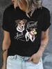 Cute Jack Russell Terrier Dog Playful Tennis T-shirt