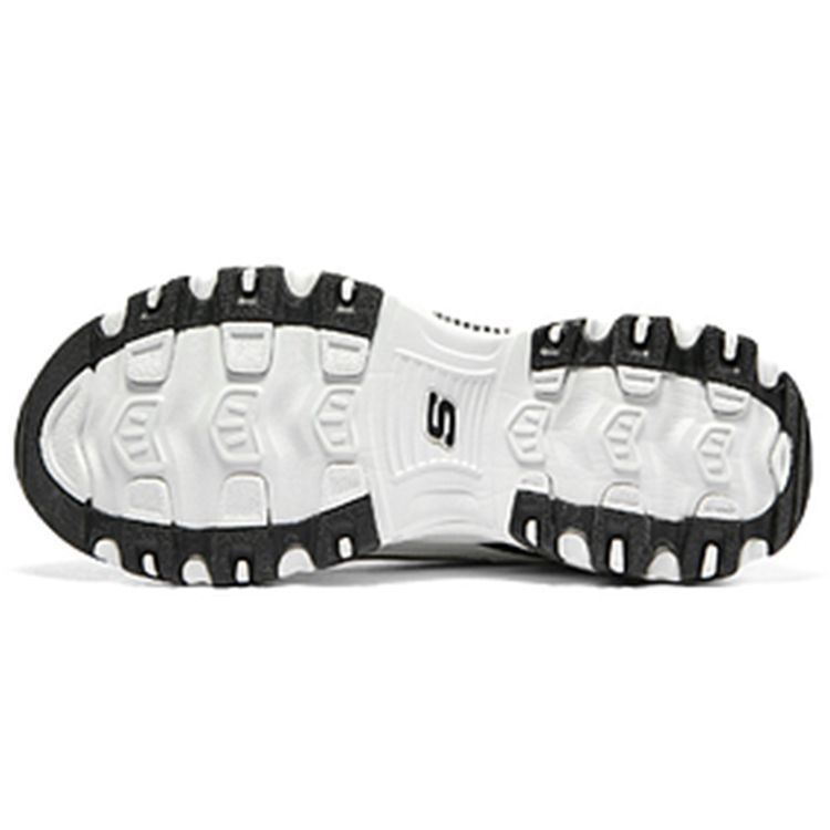 Skechers DLites 1.0 Scarpe Panda Color Block Moda Sportiva Versatili Casual per il Pendolarismo Aumentano l'Altezza Scarpe Basse da Papà Sneaker da Uomo 894129-WBK