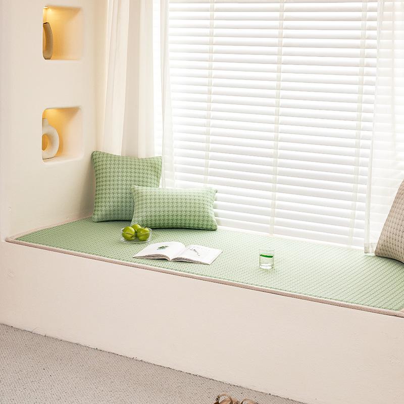 Summer Cool Doudou Bay Window Mat Window Sill Mat  New Balcony Mat Non-Slip Cold Window Sill Protective Mat