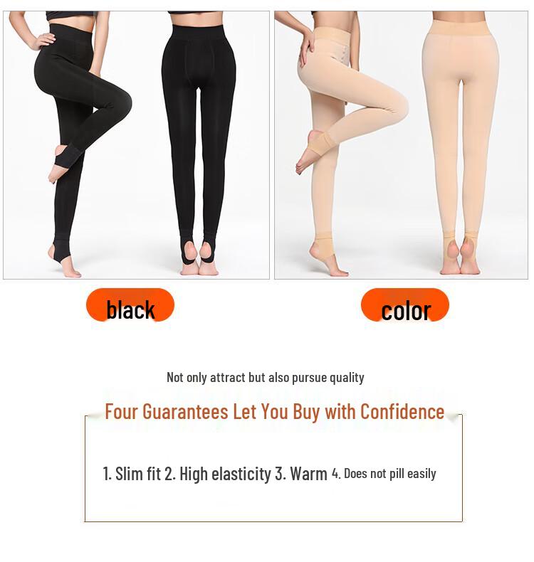 Langsha Women's Thermal Fleece-Lined Leggings