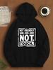NOT FRIENDLY DO NOT TOUCH JPH-9 Plus Size Unisex Hooded Sweatshirt, PLUS SIZE