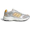 New Adidas CRAZYCHAOS 2000 Anti Slip Wear Resistant Low Top Casual Running Shoes Unisex Silver Yellow JP5661