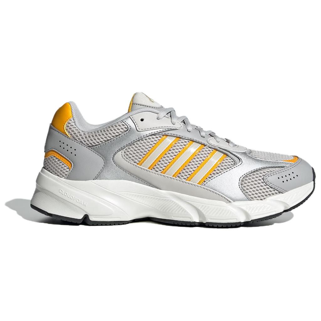New Adidas CRAZYCHAOS 2000 Anti Slip Wear Resistant Low Top Casual Running Shoes Unisex Silver Yellow JP5661