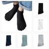 Cotton Men's Five Finger Socks Ankle Hosiery Toe Separated Socks Male Mesh Five Toes Socks  Summer
