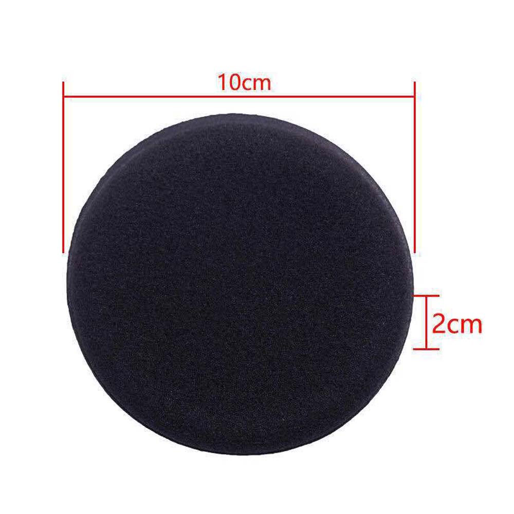 Pad Automobiles Wax Applicator Polish Foam Sponges Microfiber Polishing Pads Car Cleaning Buffer