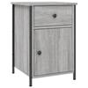 VidaXL Bedside Table Sonoma Grey 40x42x60 Cm Engineered Wood 825909