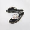 Glossy Flower Comfortable Indoor Slippers Living Room Slippers