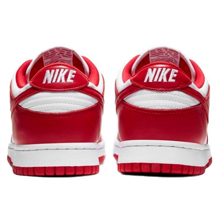 Nike Dunk Low Retro SP St. Johns 2020 Unisex Sneakers Red White University-Red CU1727-100