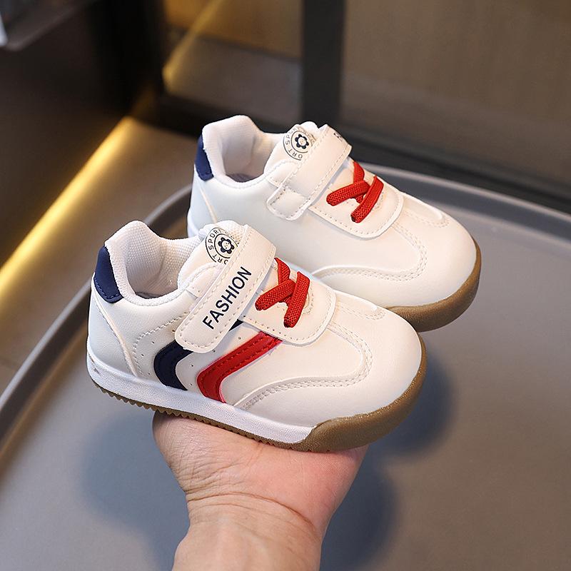 New Autumn Velcro Comfortable Wear-resistant Soft Sole Boys and Girls Casual Sports Shoes