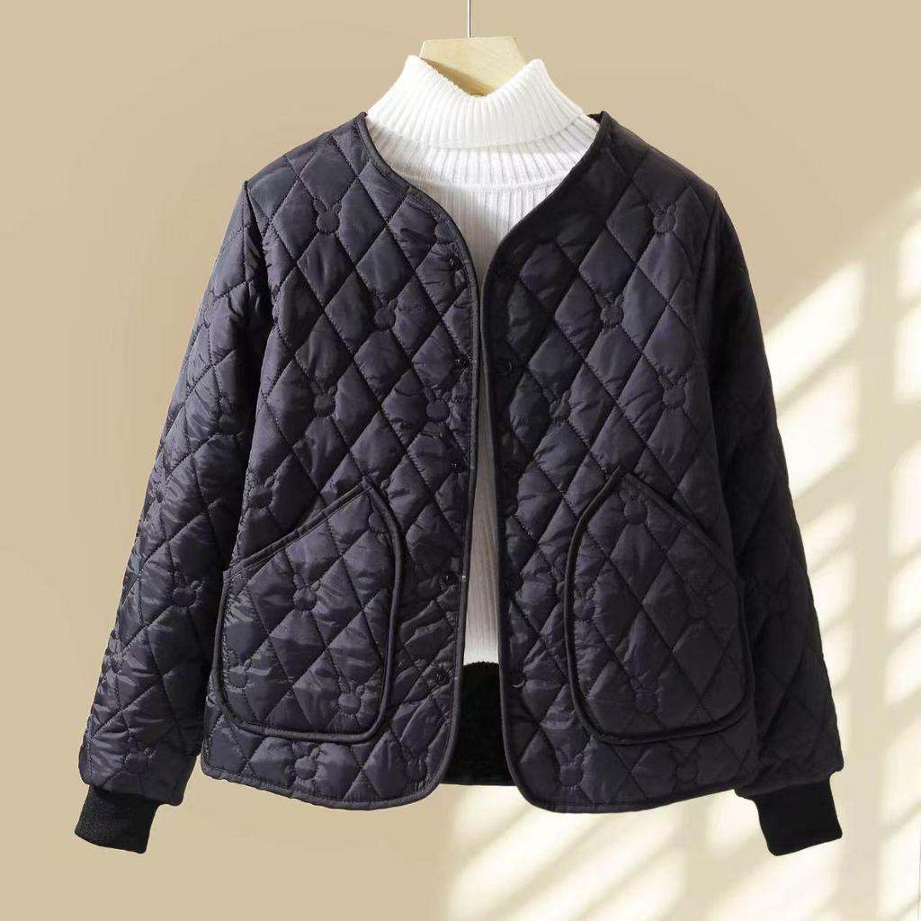 2025 Women's Winter Cotton Jacket: Cold-Proof, Fleece-Lined, Thickened Coat for Warmth and Comfort