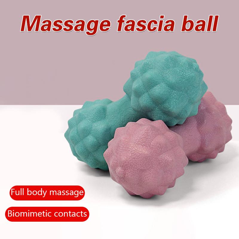 Odolný Tpe Spiky Massage Ball Trigger Point Sport Fitness Ruka Noha Úleva od bolesti Plantární fasciitidy Kuličky na ježka