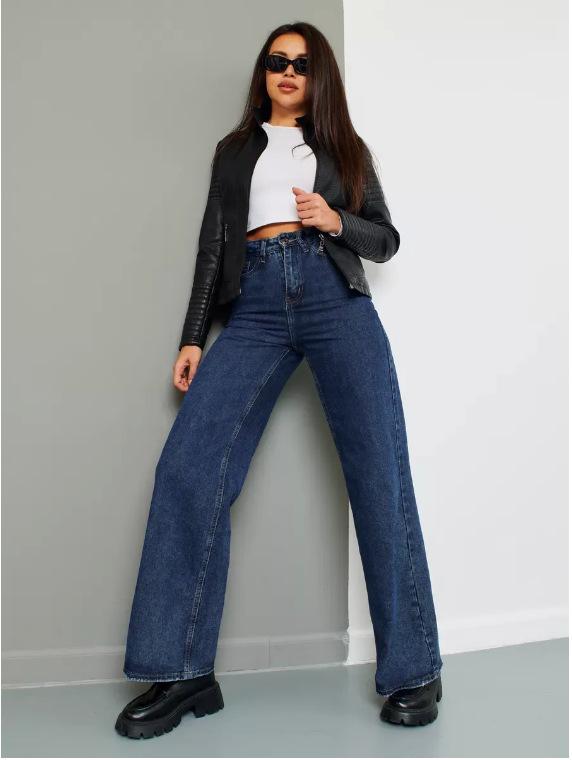 2025 New Women's Straight-Leg Jeans in Russian Style