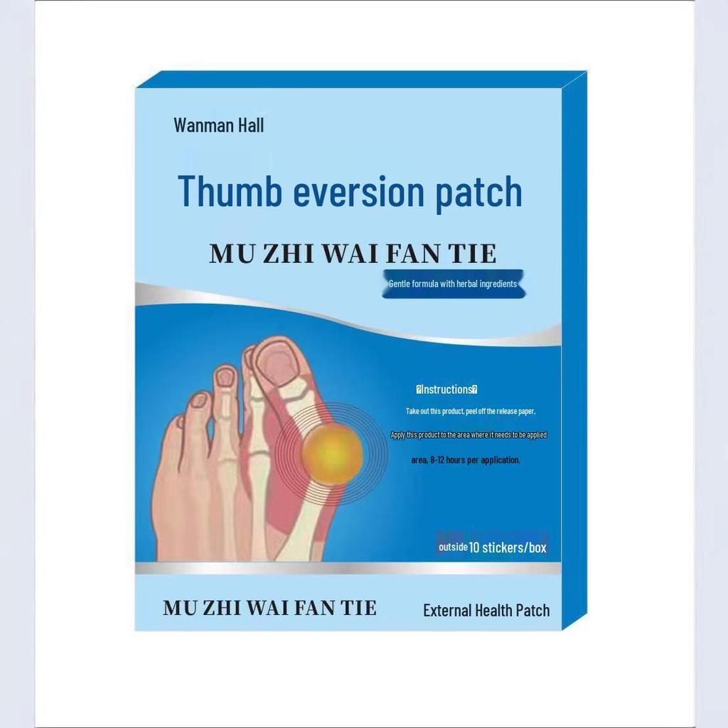 Hallux Valgus Relief Patches - Pack of 10