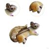Squirrel Statue Figurine Resin Animal Ornament Garden Accessory Creative Hanging Easy to Install