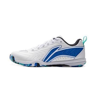 Li Ning Amorti Antidérapant Résistant à l'abrasion Scénario d'entraînement Chaussures de Tennis de Table Basse Unisexes APPV003-3